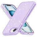 Štýlové hybridné puzdro série Glitter na iPhone 16e
