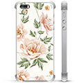 iPhone 5/5S/SE hybridné puzdro - Kvetinová