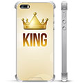iPhone 5/5S/SE hybridné puzdro - Kráľ