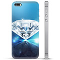 iPhone 5/5S/SE puzdro TPU - Diamant