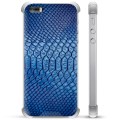 iPhone 5/5S/SE hybridné puzdro - Kožené