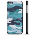 iPhone 5/5S/SE ochranný kryt - Modrá kamufláž