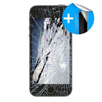 Oprava obrazovky iPhone 5S LCD s ochrancom obrazovky