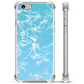 iPhone 6 / 6S hybridné puzdro - Modrý mramor