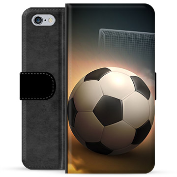 iPhone 6 / 6S prémiové puzdro na peňaženku - Futbal
