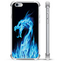 iPhone 6 / 6S hybridné puzdro - Modrý ohnivý drak
