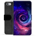 iPhone 6 Plus / 6S Plus prémiové puzdro na peňaženku - Galaxia