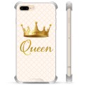iPhone 7 Plus / iPhone 8 Plus hybridné puzdro - Kráľovná
