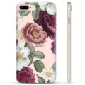 iPhone 7 Plus / iPhone 8 Plus puzdro TPU - Romantické kvety