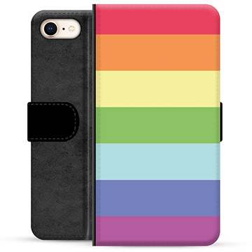 iPhone 7/8/SE (2020)/SE (2022) prémiové puzdro na peňaženku - Pride