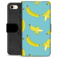 iPhone 7/8/SE (2020)/SE (2022) prémiové puzdro na peňaženku - Banány