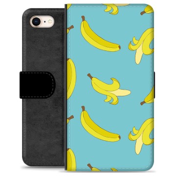 iPhone 7/8/SE (2020)/SE (2022) prémiové puzdro na peňaženku - Banány