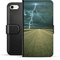iPhone 7/8/SE (2020)/SE (2022) prémiové puzdro na peňaženku - Búrka