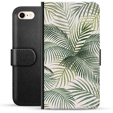 iPhone 7/8/SE (2020)/SE (2022) prémiové puzdro na peňaženku - Tropický