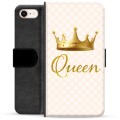 iPhone 7/8/SE (2020)/SE (2022) prémiové puzdro na peňaženku - Kráľovná