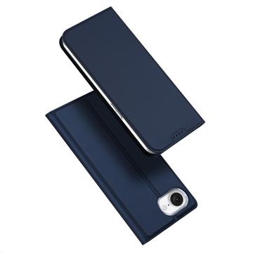 iPhone 16e Dux Ducis Skin Pro Flipové Puzdro - Modrá