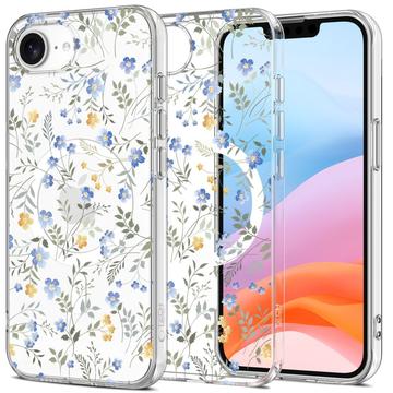 Puzdro TPU iPhone 16e Tech-Protect FlexAir MagSafe - Jarné kvety