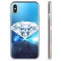iPhone X / iPhone XS puzdro TPU - Diamant