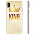 iPhone X / iPhone XS puzdro TPU - Kráľ