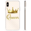 iPhone X / iPhone XS puzdro TPU - Kráľovná