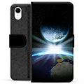 iPhone XR prémiové puzdro na peňaženku - Vesmír