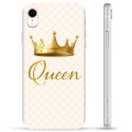 iPhone XR puzdro TPU - Kráľovná