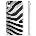 iPhone XR puzdro TPU - Zebra