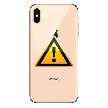 Oprava krytu batérie iPhone XS Max - vrátane. rám - zlato