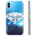 iPhone XS Max puzdro TPU - Diamant