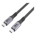 Kábel MicroConnect Premium USB4 Gen3x2 USB Type-C 1,2 m čierny