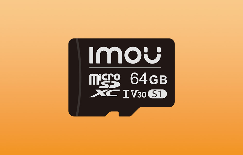 Imou S1 microSDXC Memory Card - UHS-I, 10/U3/V30 - 64GB